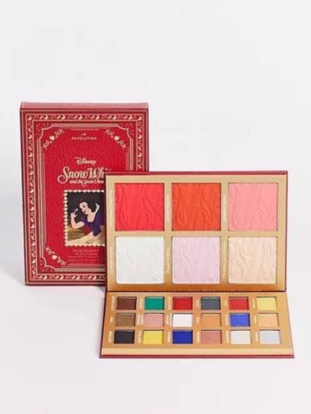 Revolution Beauty Disney Snow White Palette Fairytale Storybook
